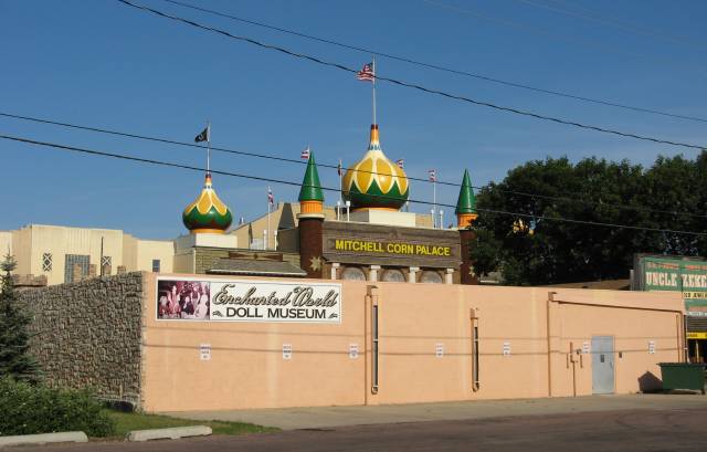 The Corn Palace from a distance