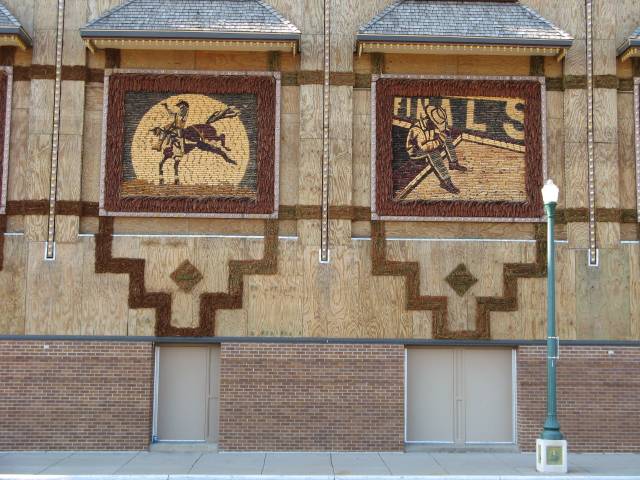 Side of the Corn Palace