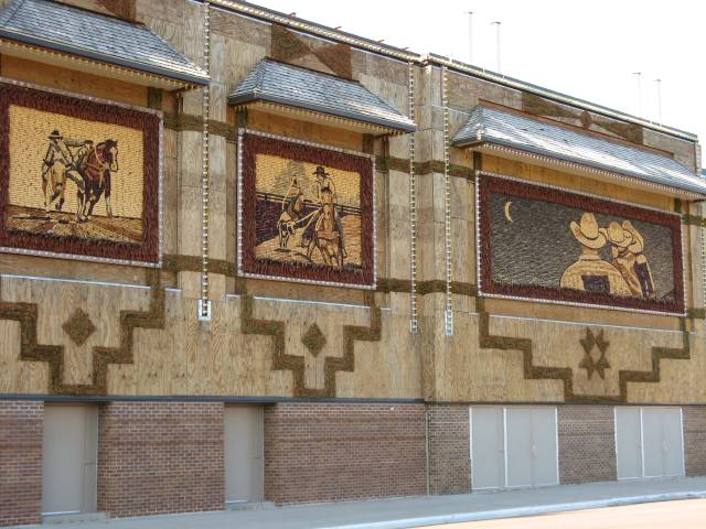 Side of the Corn Palace