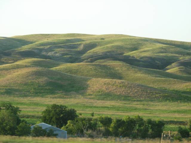 Low South Dakota hills