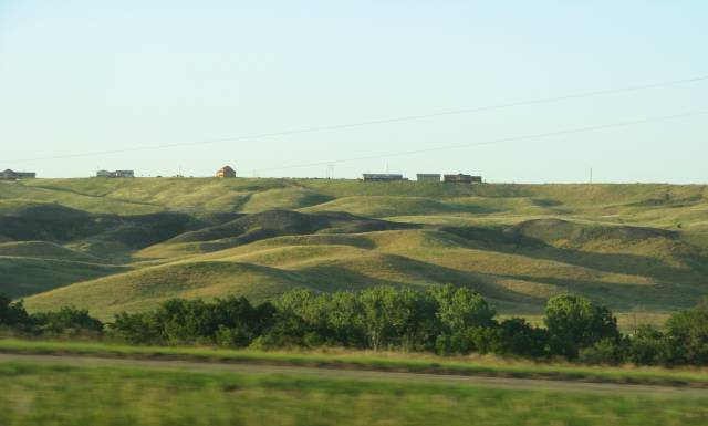 Low South Dakota hills