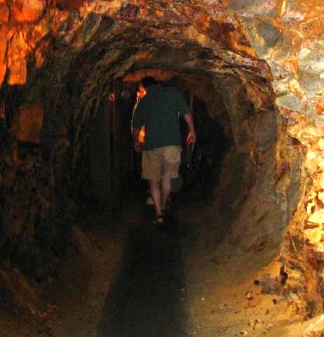 Scott in gold mine