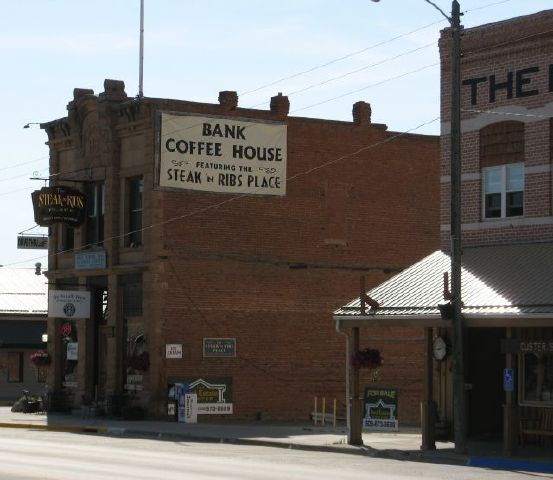 Bank Coffee in Custer