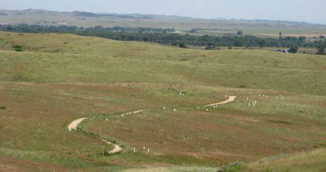 Deep Revine at Little Bighorn Battlefield