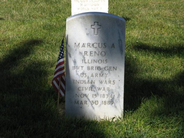 Reno in Custer National Cemetery