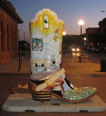 Cowboy boot, Cheyenne, WY