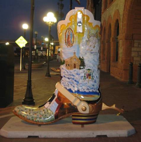 Cowboy boot, Cheyenne, WY